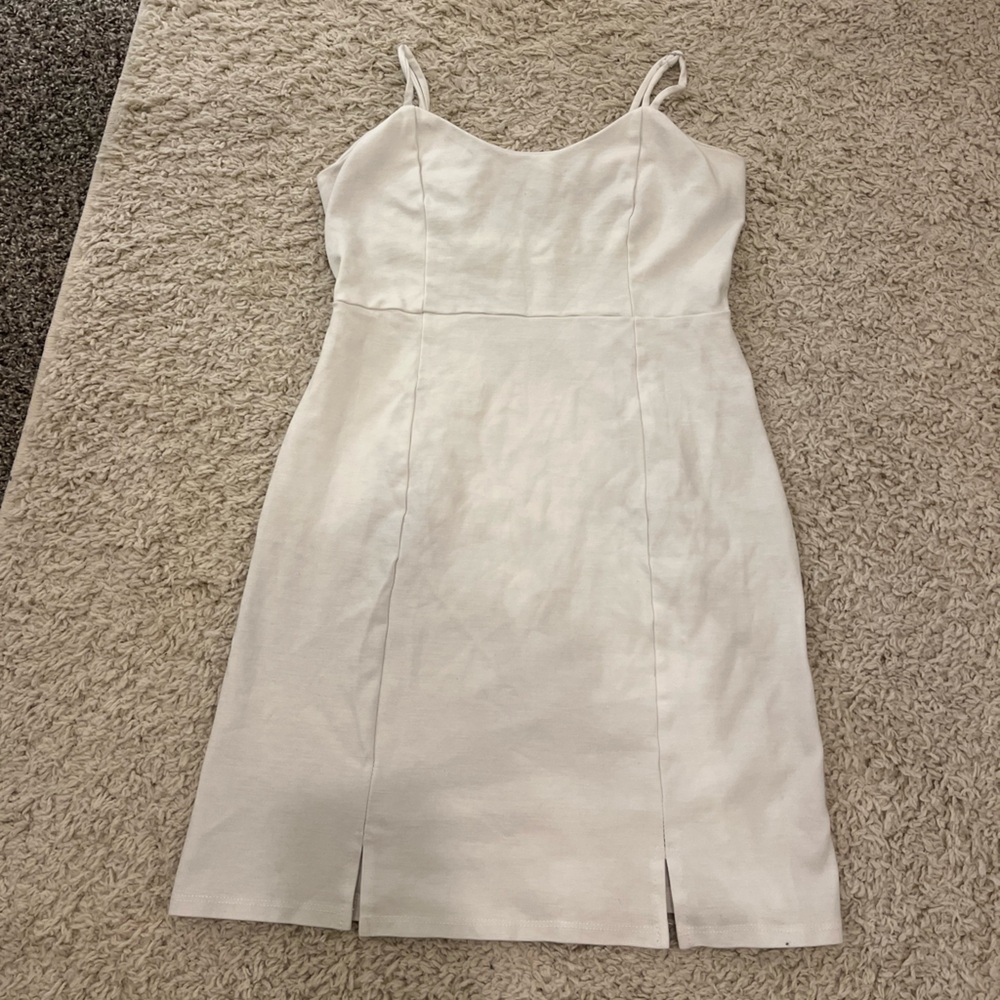 Altar'd State White Mini Slip Dress